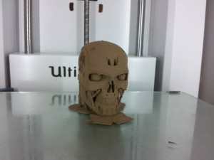 Idea23D // Réalisations - Tête de mort