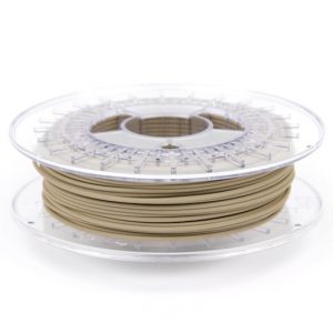 Le ColorFabb Filament Bronze permet de faire des impressions proches du bronze. Il peut être poncé, poli et patiné. Le poids sera plus important aussi.