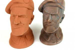 ColorFabb Filament Cuivre peut être poncé et poli comme le filament de bronze ou laiton. Pour une impression proche du cuivre