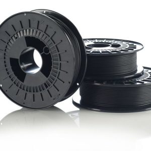 Ultimaker Flexible Black PLA, is the perfect filament to print a flexible (useless) batarang.